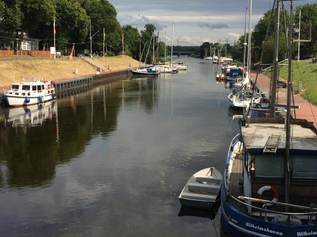 Hausboot Resort Nordseekueste วิลเฮล์มฮาเฟน ภายนอก รูปภาพ